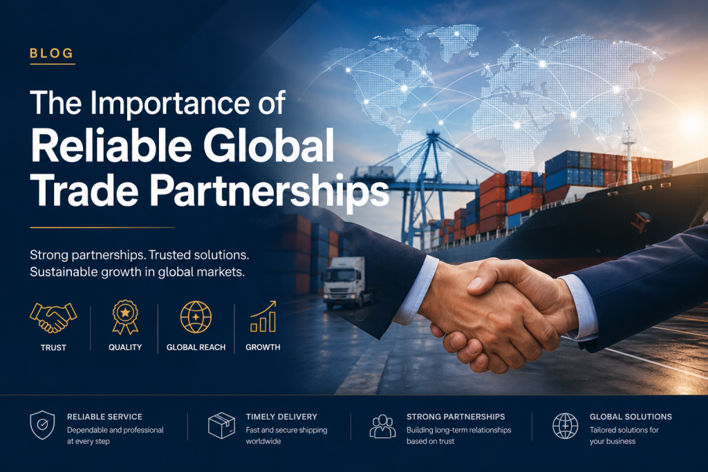 The Importance of Reliable Global Trade Partnerships