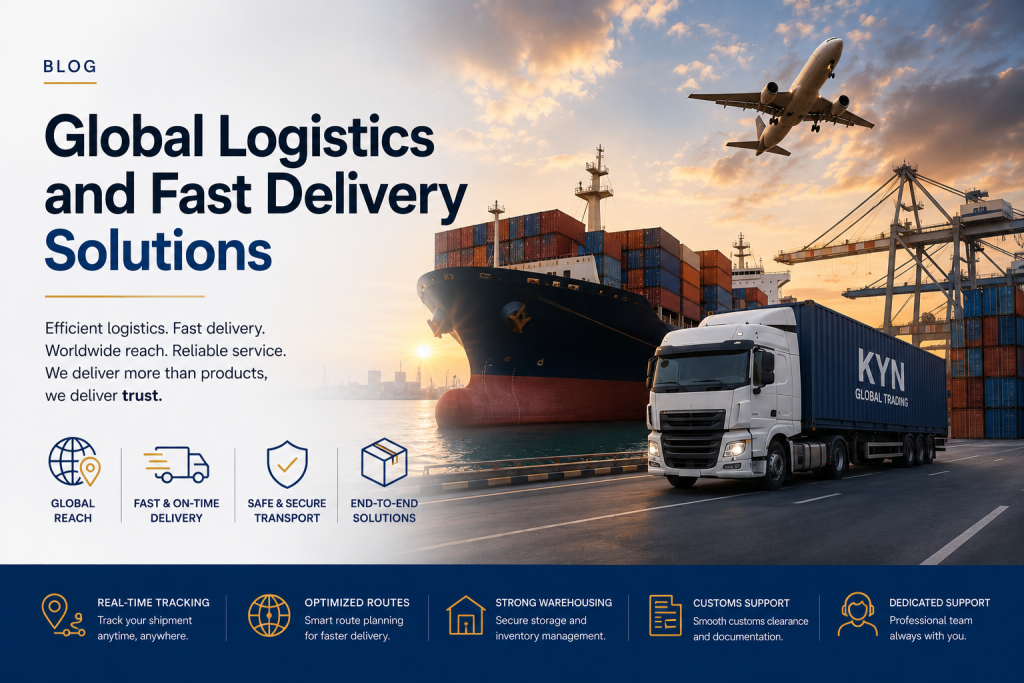 Global Logistics and Fast Delivery Solutions